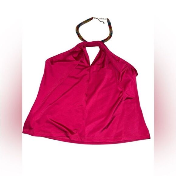 Veronica Beard NWT Akeeva Top in Fuchsia Size 0 - Picture 9 of 10